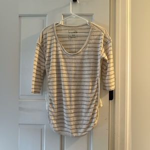 Free people shirt with lace side detailing